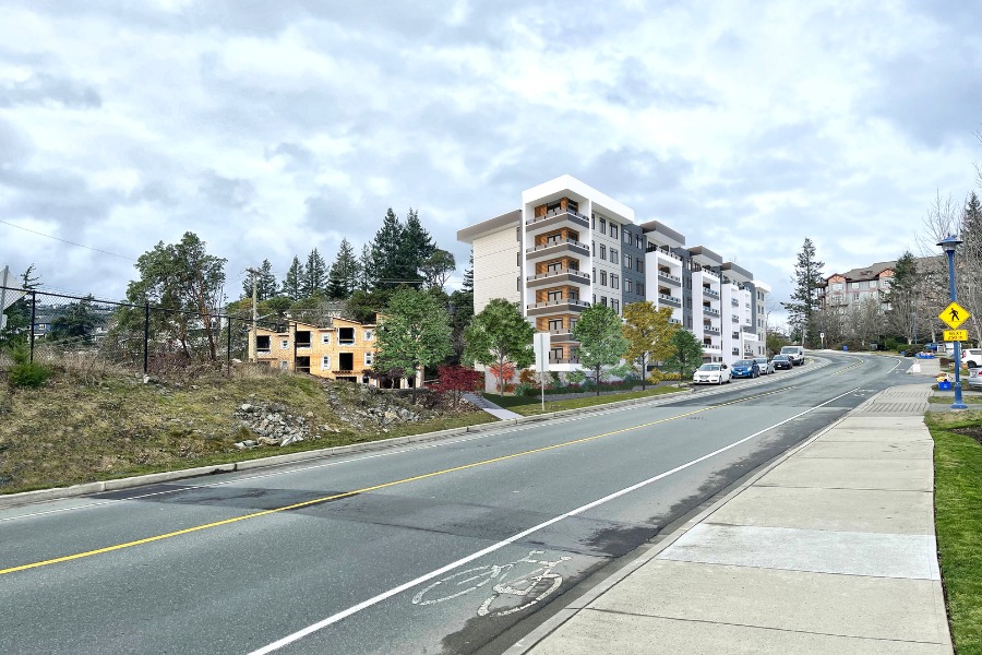 A exterior rendering of the Secretariat Building, a commercial project, designed by Alan Lowe Architecture.